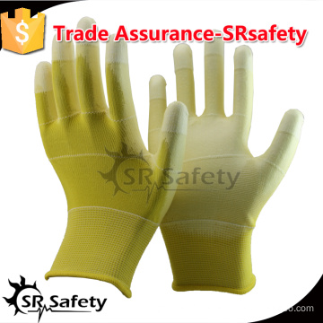 SRSAFETY 13gauge coated PU on palm working gloves.